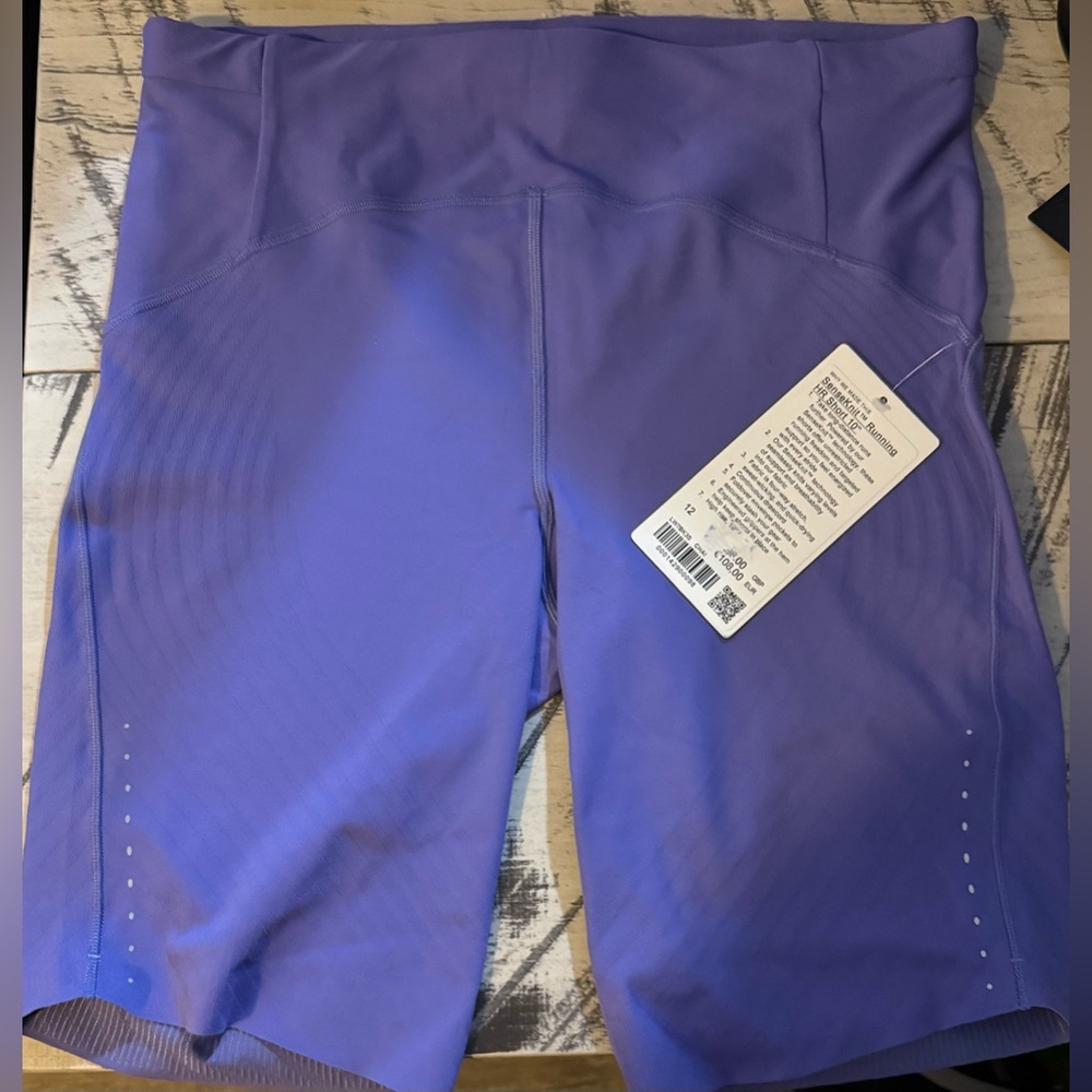Lululemon Senseknit HR 10” Bike Shorts NWT